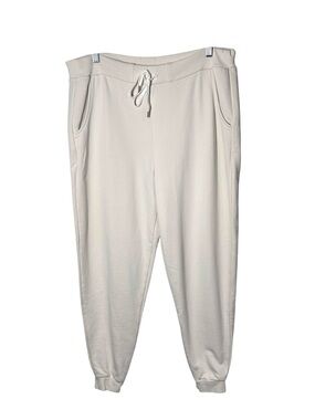 Untouched World New Zealand Aster Trackie Sweatpants Ecru Cream Women’s Size XL